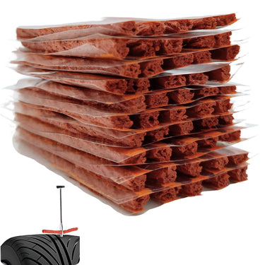 IBRIQO® Pack 50 Mechas de Recambio 6x100mm para Kits Reparación Pinchazos